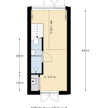 Gastenverblijf Apartment Badhoevedorp